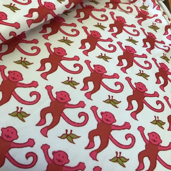 TRENDING 🔥 ROLLER RABBIT PINK MONKEY DRESS GOWN - Picture 9 of 10